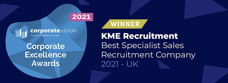 Corporate Excellence Awards Winner KME Recruitment 2021